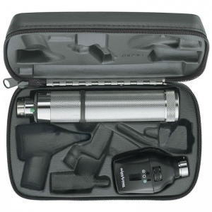 Welch Allyn Coaxial Ophthalmic Set with C-Cell Handle in Hard Case